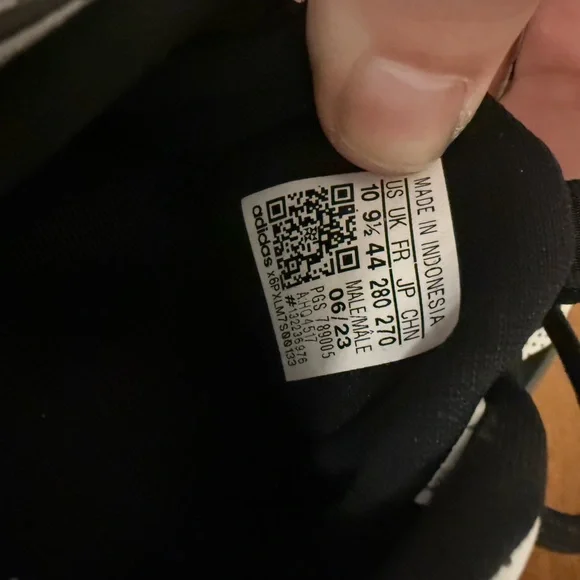 adidas AlphaBoost V1 Low Black White - HQ4517  men’s 10 - Picture 7 of 7